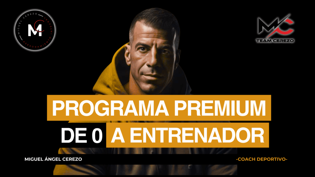 Programa premium portada Formacion entrenador Miguel Cerezo Premium